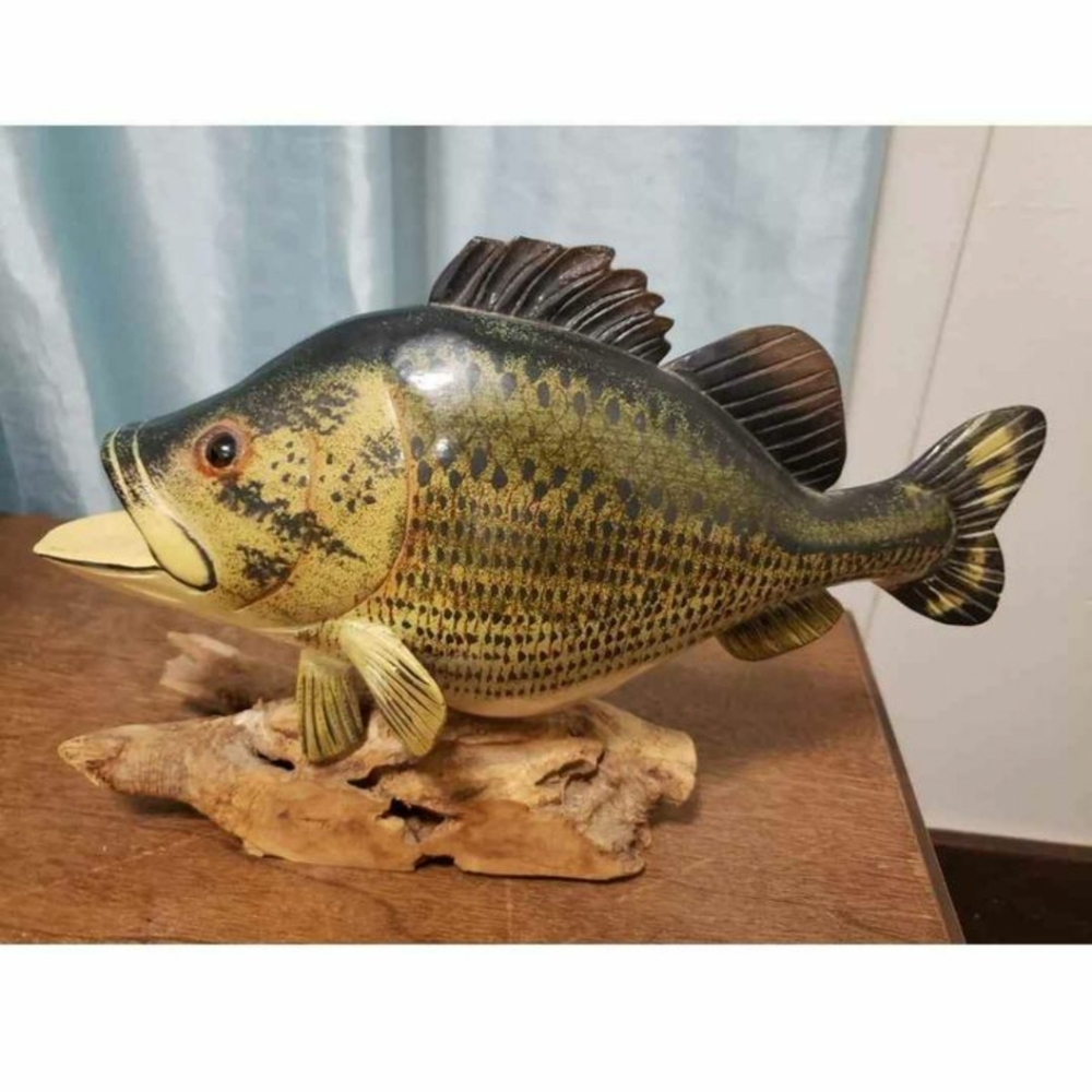 Fish Sculpture Decoy Decoration